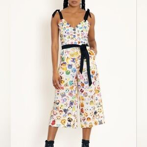Blackmilk Animal Crossing Villagers Tie The Knot Crop Jumpsuit